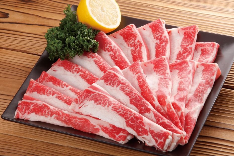 訳あり　国産牛バラスライス