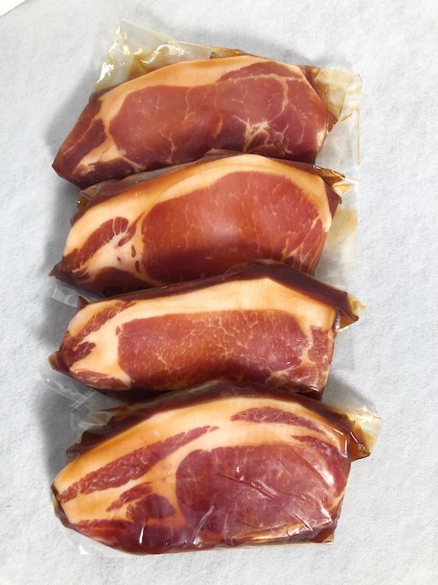 もち豚ロースの<br>厚切り生姜焼き