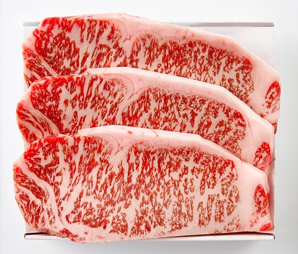 国産豊味牛<br>ロースステーキ 3枚