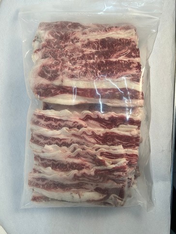 訳あり　国産牛バラスライス　1.6㎏