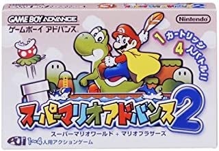 ゲームボーイアドバンスe+ スーパーマリオ スーパーマリオ アドバンス2/ゲームボーイアドバンス(GBA)/中古