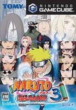 【レア・新品】ナルト 3 ゲームキューブ NARUTO 激闘忍者大戦3/ゲームキューブ(GC)/中古/箱・説明書あり