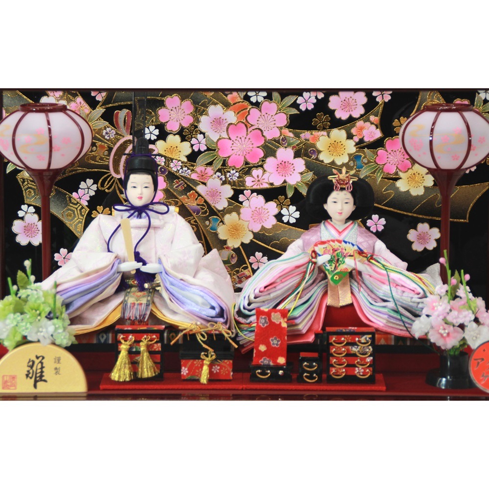 ケース入り雛人形　No.5-6RG