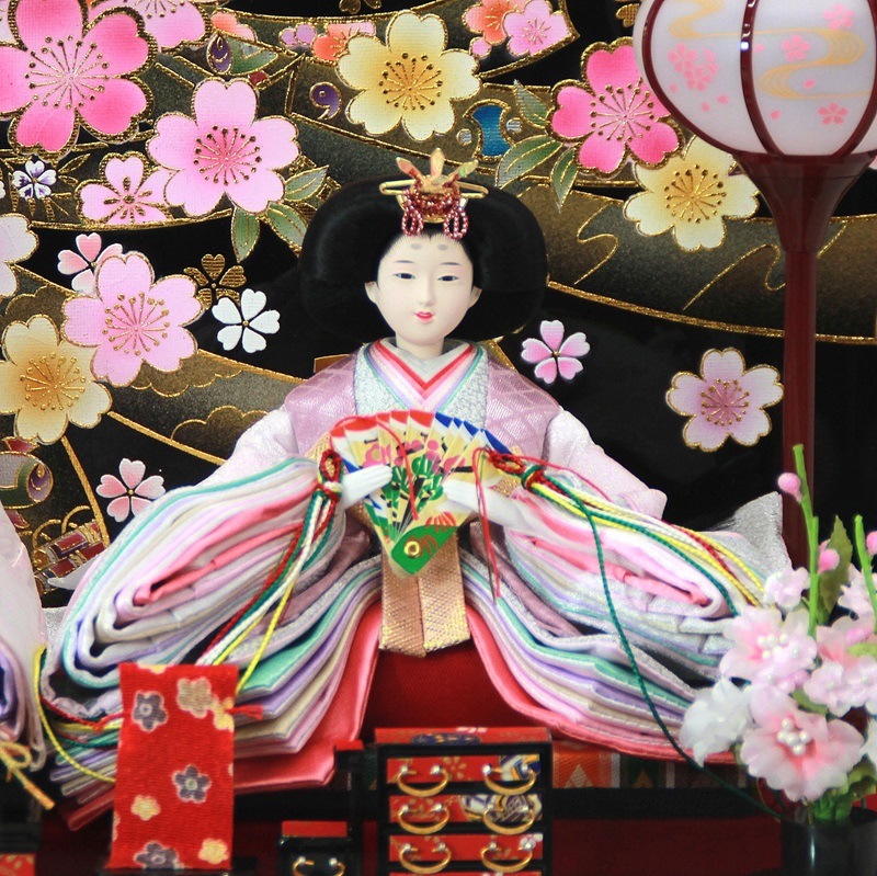 ケース入り雛人形　No.5-6RG