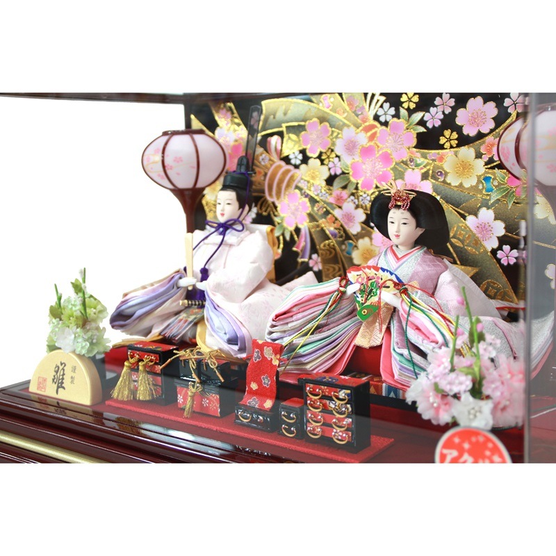 ケース入り雛人形　No.5-6RG