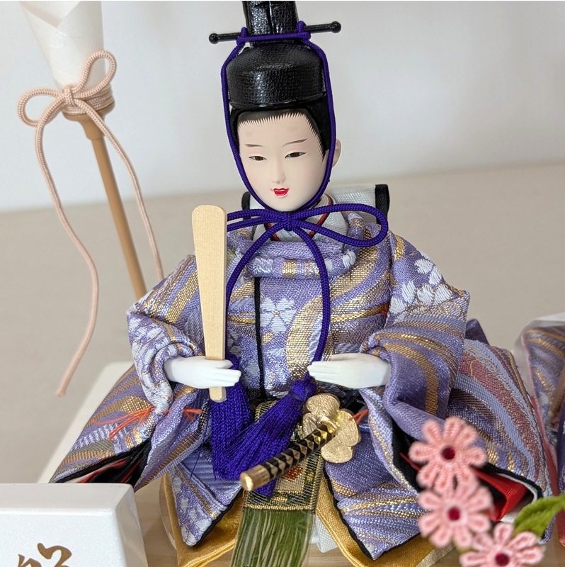 ケース入り雛人形 6-3WRP