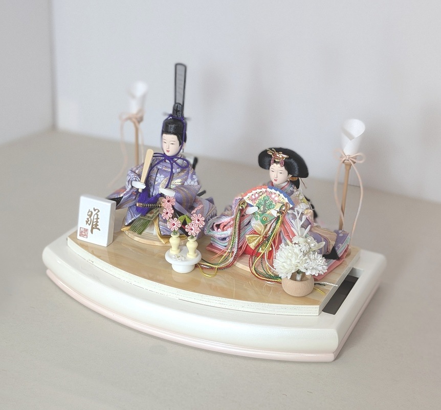 ケース入り雛人形 6-3WRP