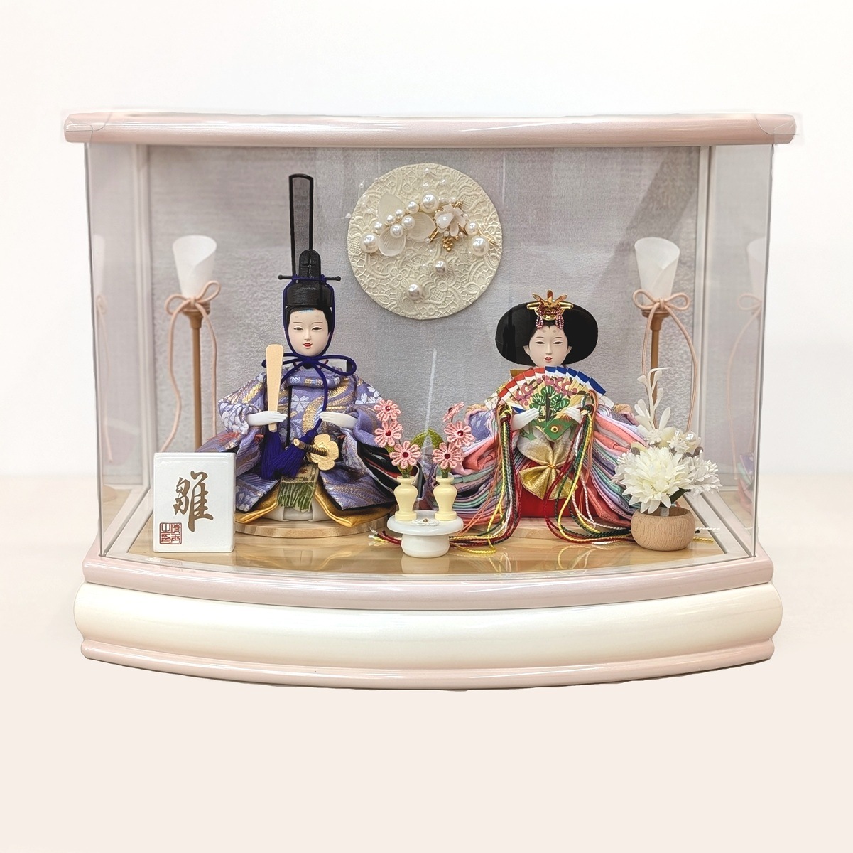 ケース入り雛人形 6-3WRP