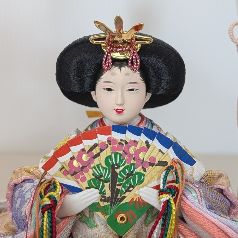 ケース入り雛人形 6-3WRP