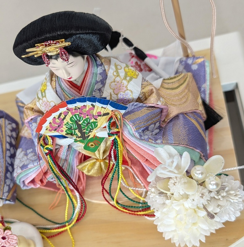 ケース入り雛人形 6-3WRP