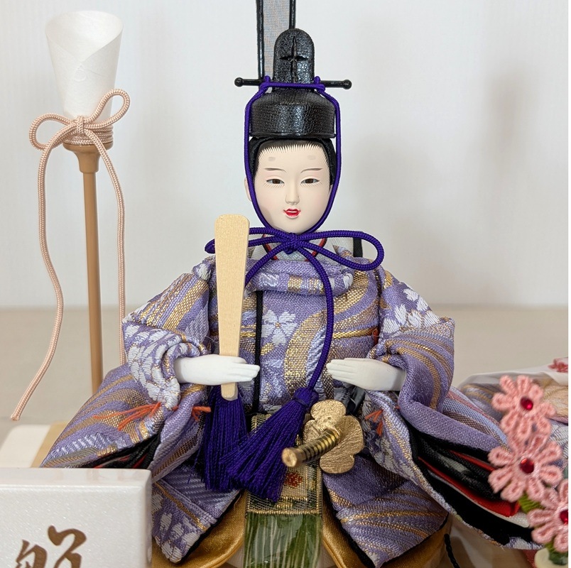 ケース入り雛人形 6-3WRP