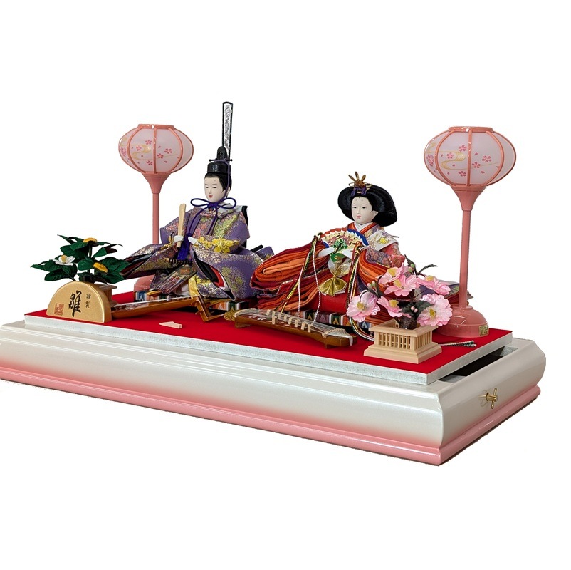 ケース入り雛人形 No.3-3WP