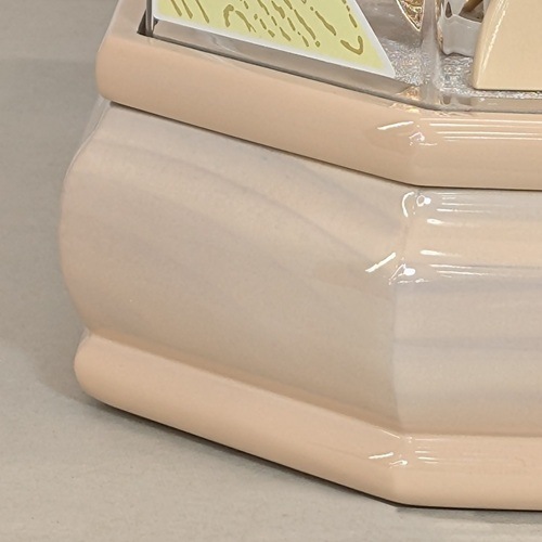 ケース入り雛人形　No.2-5木目BP