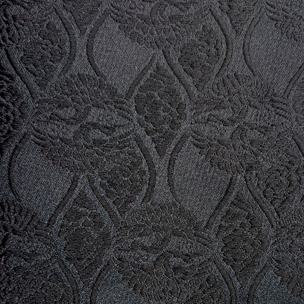 名前旗　家紋入り　雲立湧に向かい鶴丸紋にレース地刺繍鳳凰に桜　135×400　