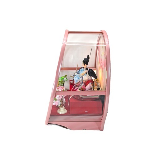 ケース入り雛人形　小芥子親王飾り　No.16 まどか