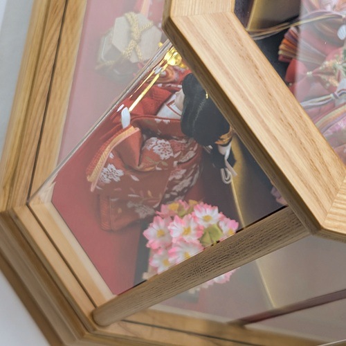 ケース入り雛人形　小三五五人飾り　No.29 京香