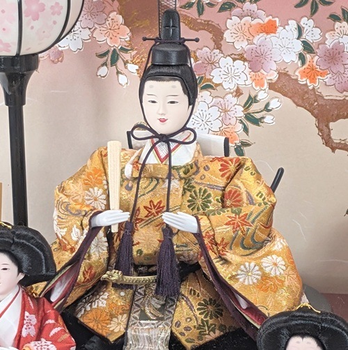 ケース入り雛人形　小三五五人飾り　No.29 京香