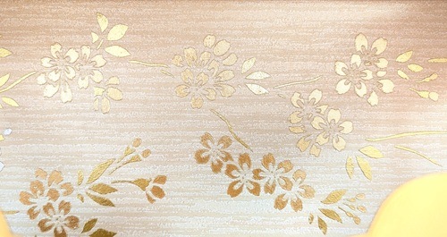 ケース入り 8号白金印伝　中鍬形兜飾り