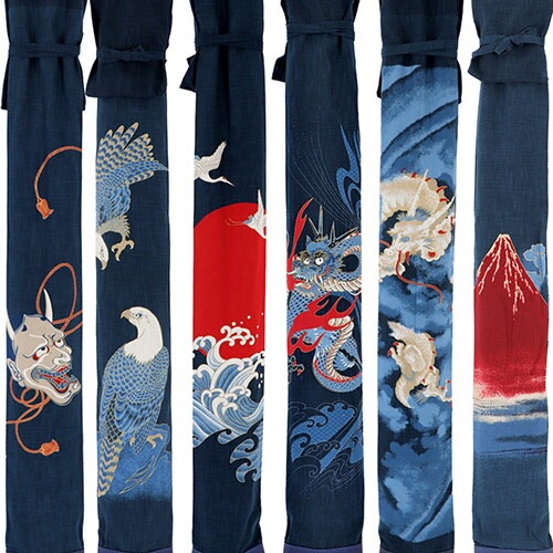 武藤 剣道竹刀袋 ムラ糸染め略式胴太 3本入れ SF-20（SF20） 昇り龍/般若/一富士/二鷹/鶴/辰   竹刀ケース 劍道 ネーム刺繍別注対応 タケフジ 1_000000000624.jpg?1678209904