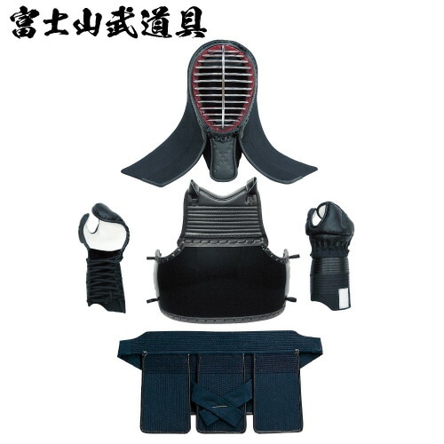 剣道防具 セット 剣道防具セット 紺紐付 小学生向 【1号】 7m/m