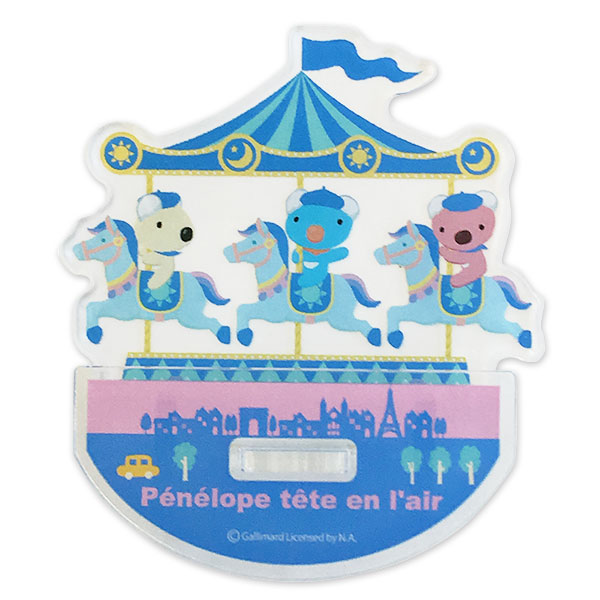 ペネロペ アクリルゆらゆらクリップ入れ うっかりペネロペ 雑貨 日本アニメーション公式通販サイト 世界名作劇場 ラスカル グッズ