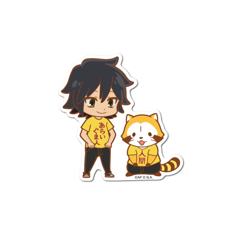 あの花 ラスカル イラストステッカー じんたん ラスカル ステーショナリー 日本アニメーション公式通販サイト 世界名作劇場 ラスカル グッズ