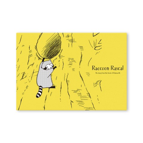 あらいぐまラスカル 複製原画 キャラファイングラフ 限定版