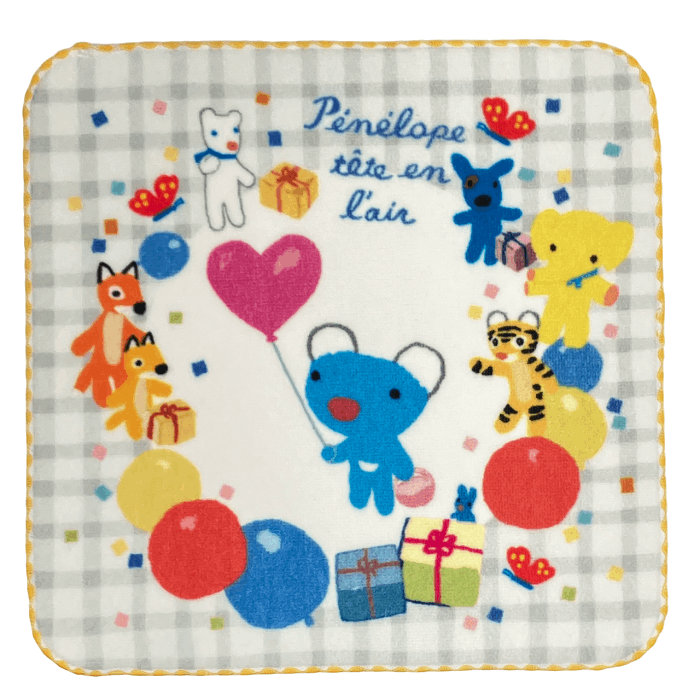 ペネロペ グレーチェック ハンカチタオル | ☆うっかりペネロペ