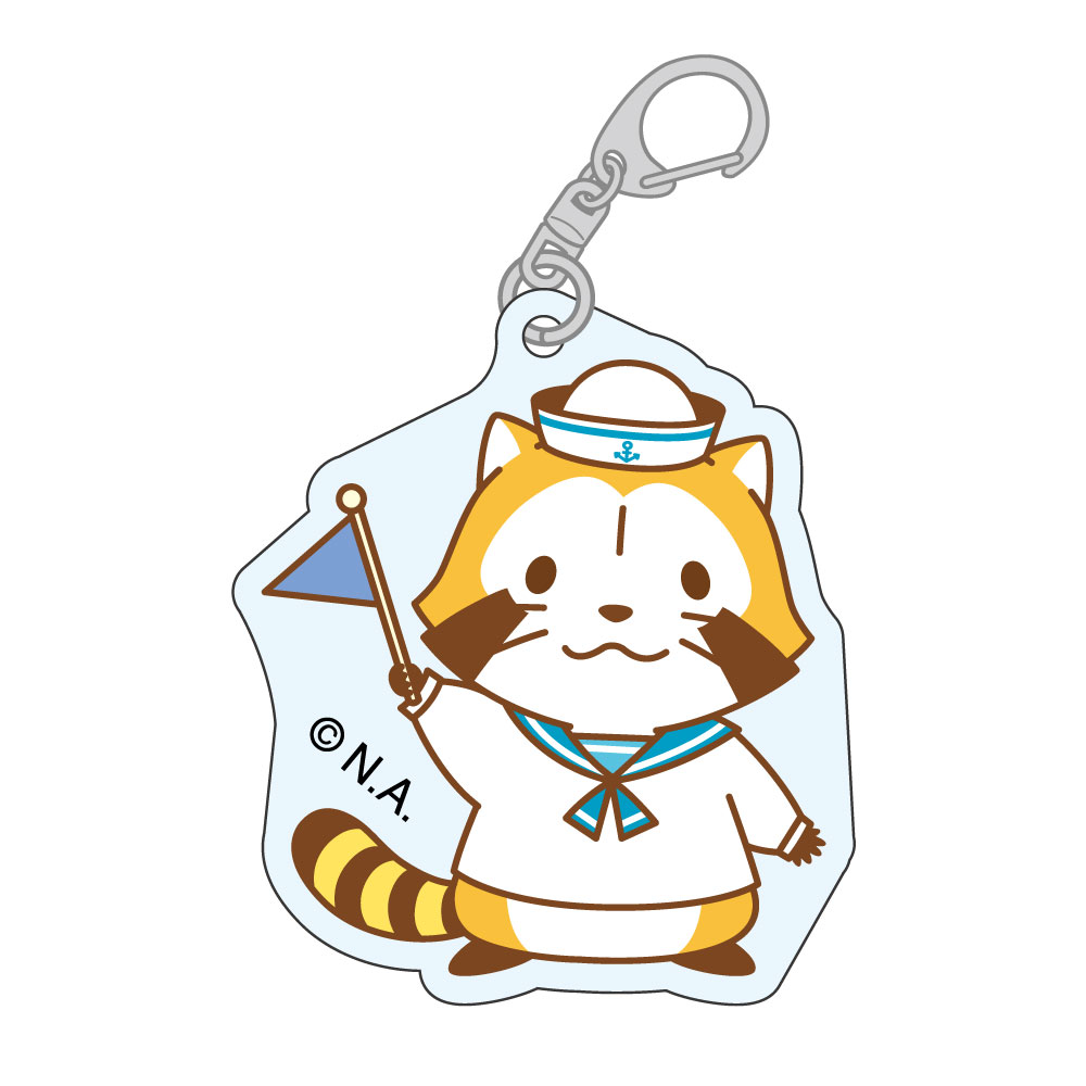 ラスカル マリンデザイン アクリルキーホルダーD | ☆ラスカル,雑貨