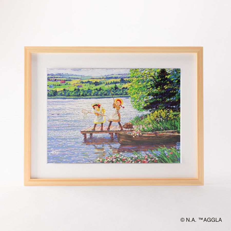 minamo print PORT キャンバスシート 赤毛のアン「きらめきの湖」【20