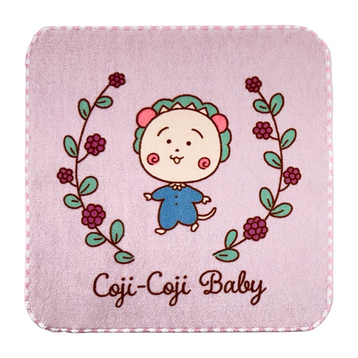コジコジベビー ベリーガーデン ハンカチタオル ピンク | ☆コジコジ