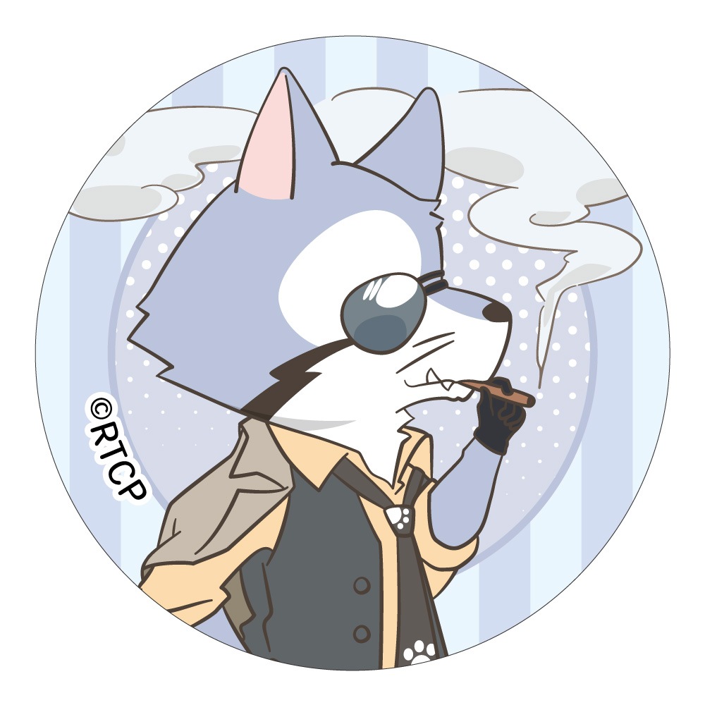 あらいぐま カルカル団 トレーディング缶バッジ | ☆あらいぐま