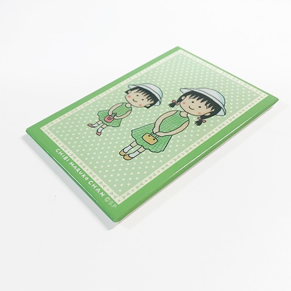 ちびまる子ちゃん 原画カード型マグネット まる子とお姉ちゃん | 雑貨