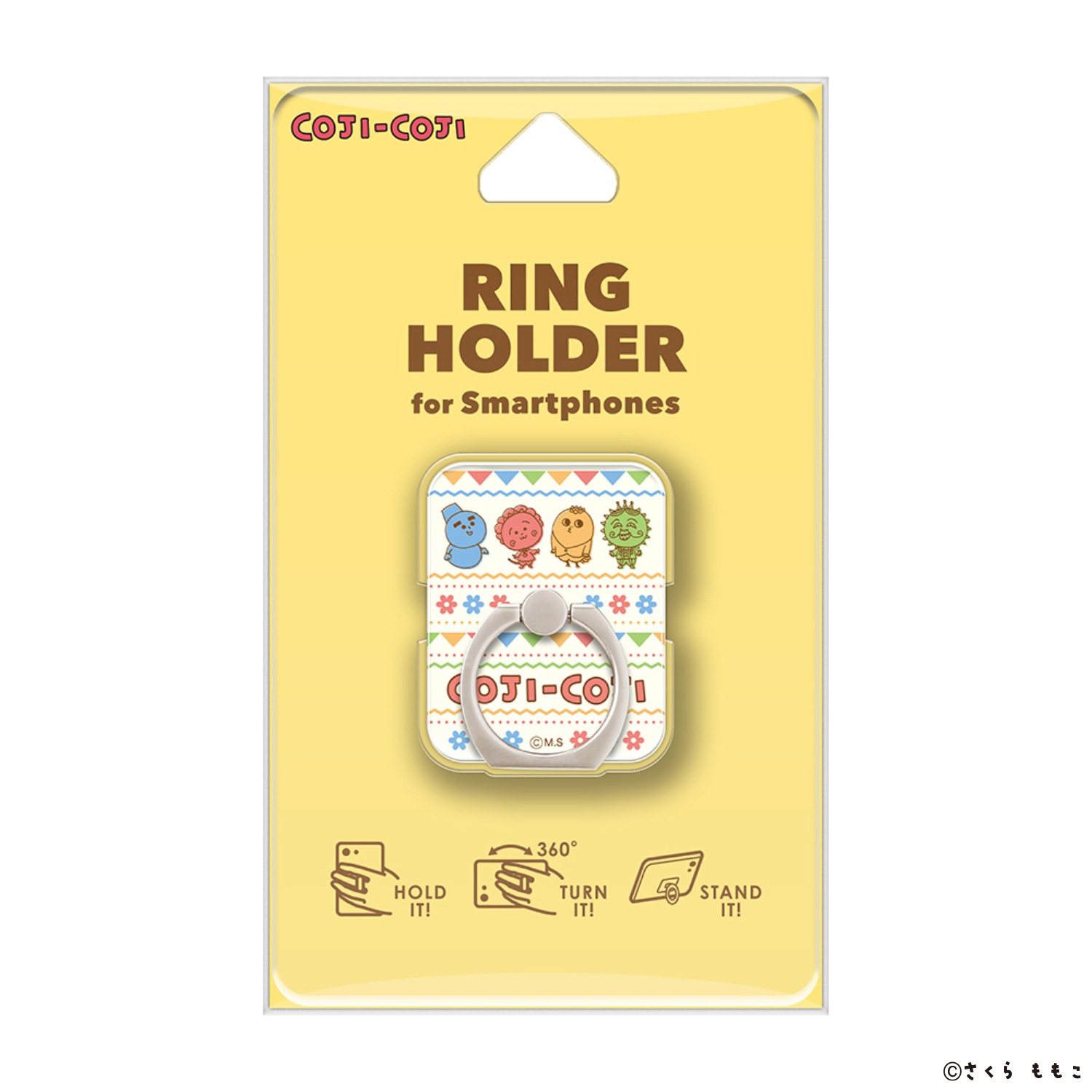 コジコジ缶3　まとめ売り　ノベルティ　スマホクリーナー 在庫限り】コジコジ スマホリングホルダー [コジコジと仲間たち