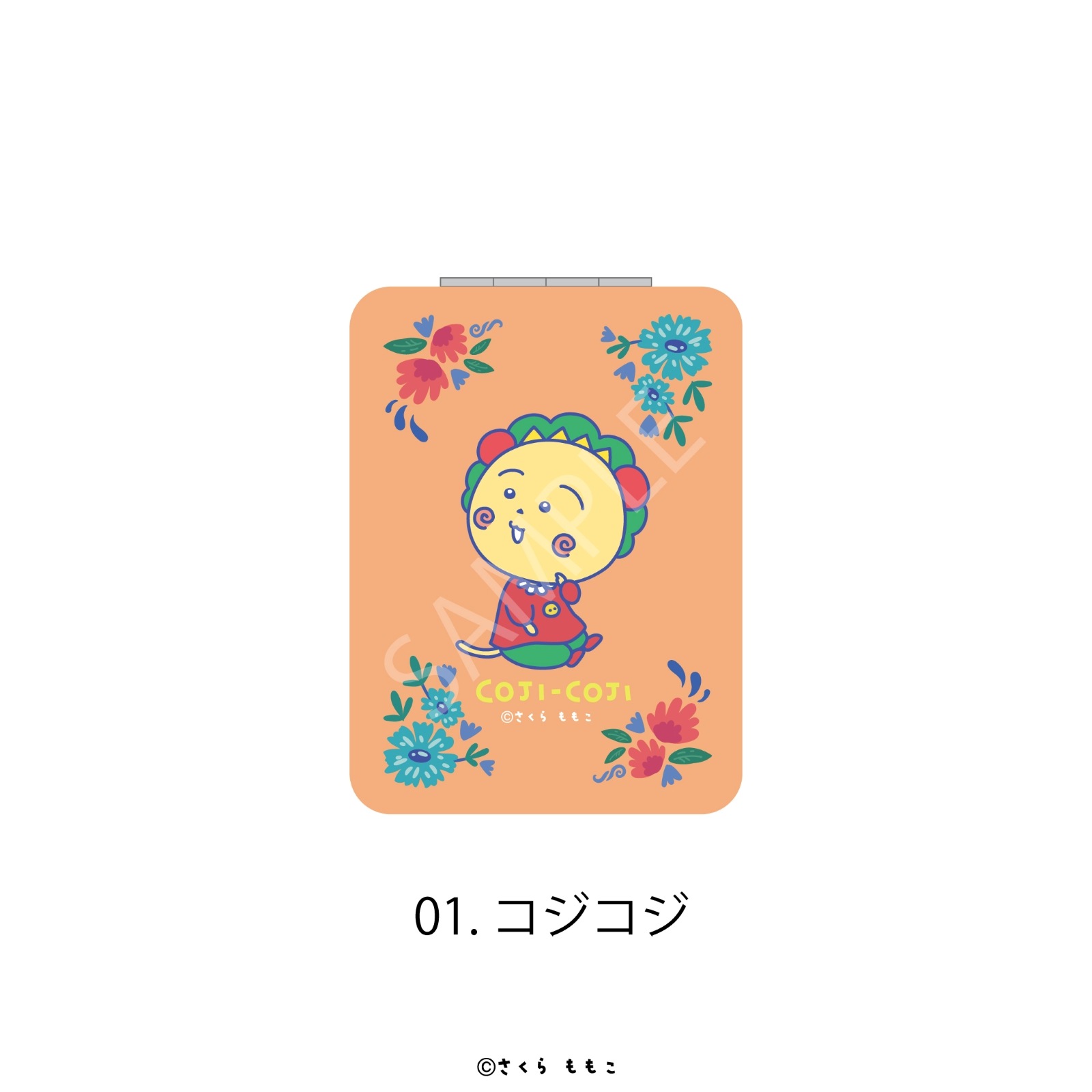 コンパクトミラー COJI-COJI Flower Break Time | 雑貨 | | 【日本