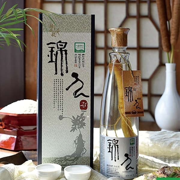 錦山】人参酒（720ml）
