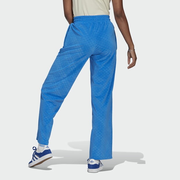 レディース Adicolor Heritage Now ベロアパンツ ブルーバード