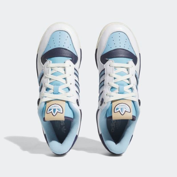 ADIDAS スニーカー ライバルリー RIVALRY LUX LOW クリアブルー ライバルリー ロー 86 RIVALRY LOW 86 lzi93 フットウェア