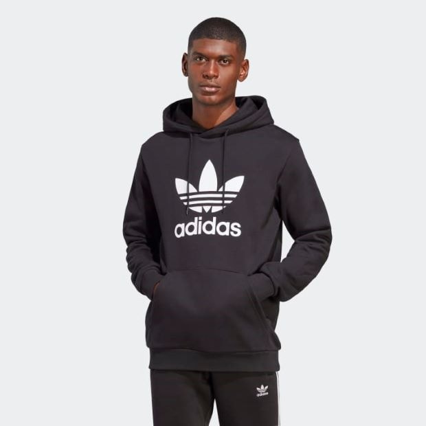 【adidas】Youth Of Paris パーカー トレフォイル ブラック adidas】Youth Of Paris パーカー トレフォイル ブラック