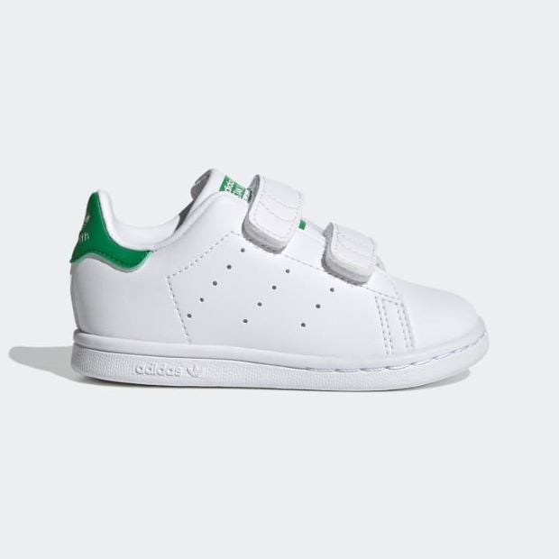 ジュニア キッズ スタンスミス STAN SMITH ldr88 フットウェアホワイト×フットウェアホワイト×グリーン