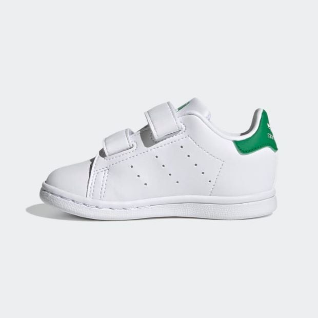ジュニア キッズ スタンスミス STAN SMITH ldr88 フットウェアホワイト×フットウェアホワイト×グリーン
