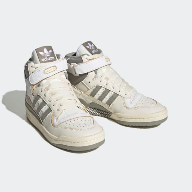 フォーラム 84 ハイ FORUM 84 HI lmt70 オフホワイト×シルバーペブル 