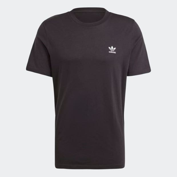 トレフォイル エッセンシャルズ Tシャツ　ブラック