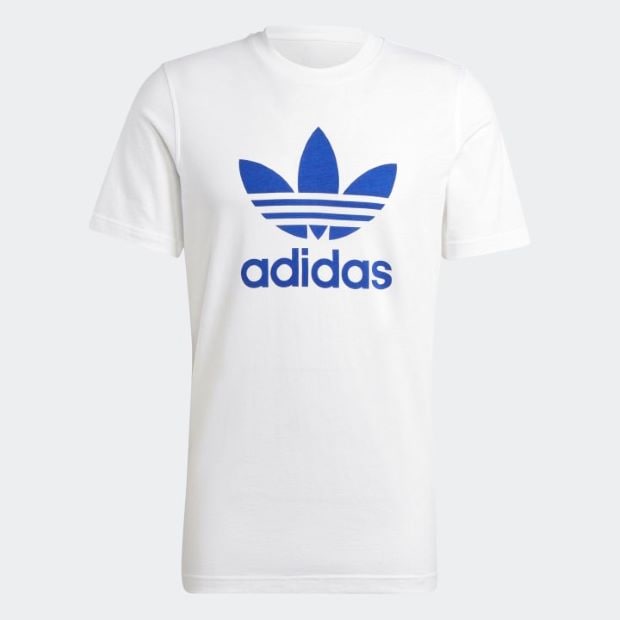 アディダス ジャージ　ノートルダムトレフォイルホワイトレディースLロゴ刺繍13 adidas tシャツ アディカラー トレフォイル ボクシーTシャツ