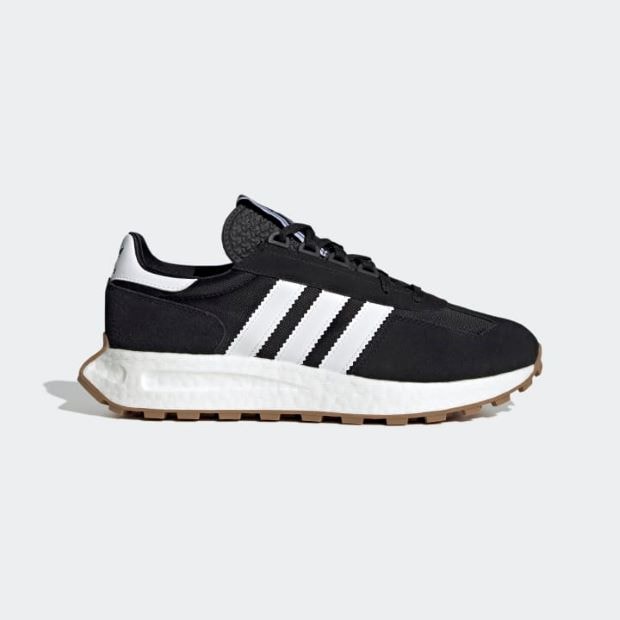 adidas RETROPY E5 ブラック 27.5スニーカー レトロピー RETROPY E5 lwx72 コアブラック×フットウェアホワイト×ガム