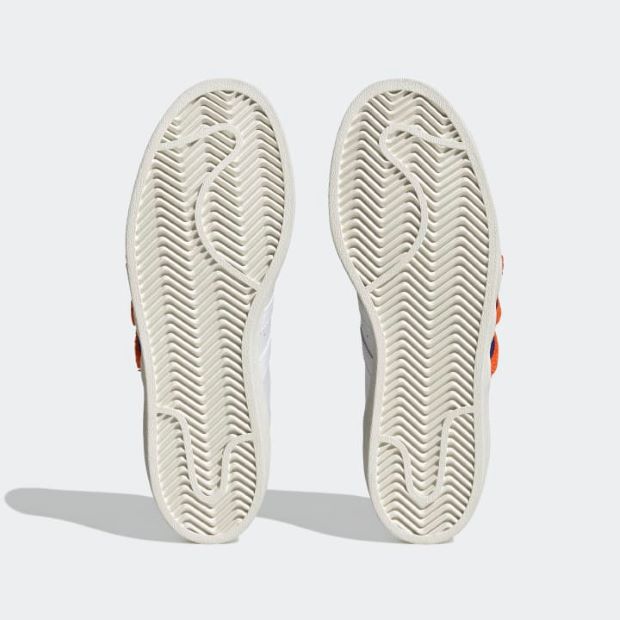 スーパースター  SUPERSTAR  mat10　フットウェアホワイト×オレンジ×チームロイヤルブルー　