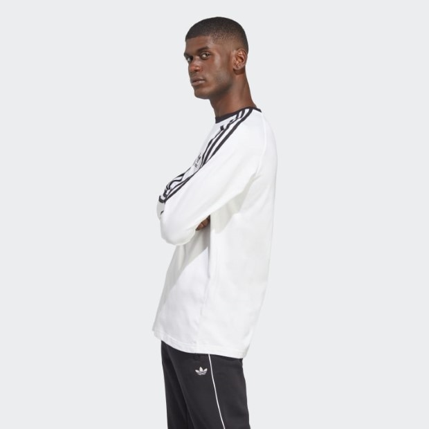 アディカラー クラシックス スリーストライプス 長袖Tシャツ ホワイト