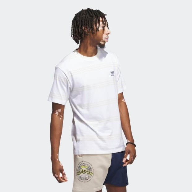TETSUYA.T 半袖シャツ ホワイト ストライプ ワイシャツ ストライプ ホワイト ドビー CHOYA1886｜CHOYA SHIRT