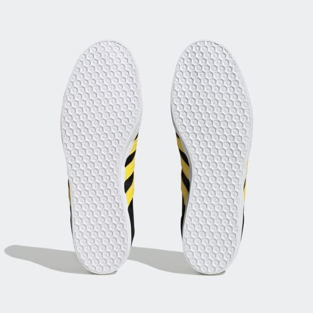 ガゼル  GAZELLE  iaz12 　コアブラック×インパクトイエロー×フットウェアホワイト　