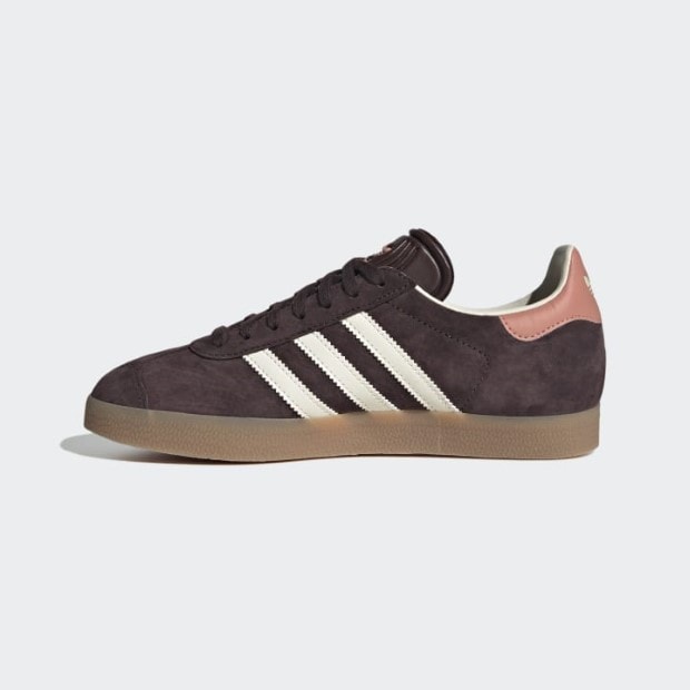 GAZELLE W luy81 シャドーブラウン×クリームホワイト×ガム